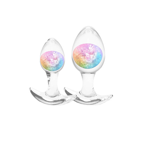 Glams Cosmic Butt Plugs Set of 2 Sizes by NS Novelties