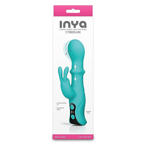 INYA Cyberluxe Rechargeable Rabbit Vibrator by NS Novelties