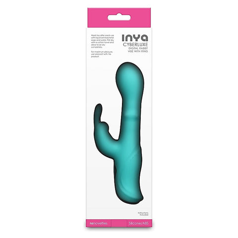 INYA Cyberluxe Rechargeable Rabbit Vibrator by NS Novelties