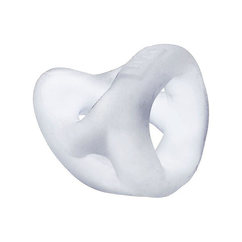 Slingshot 3-Cock Ring Teardrop Sling by Hunkyjunk Ice