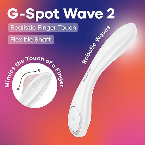 G-Spot Wave 2 Rechargeable Flicking Tip Vibrator