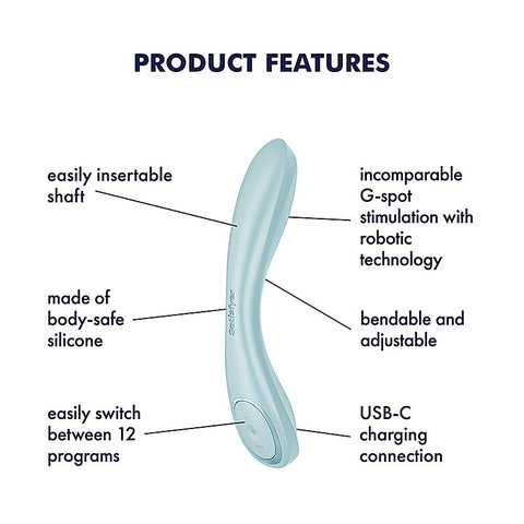 G-Spot Wave 2 Rechargeable Flicking Tip Vibrator