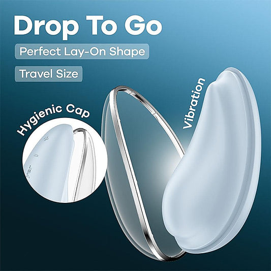 Drop To Go USB Rechargeable Clitoral Stimulator by Satisfyer