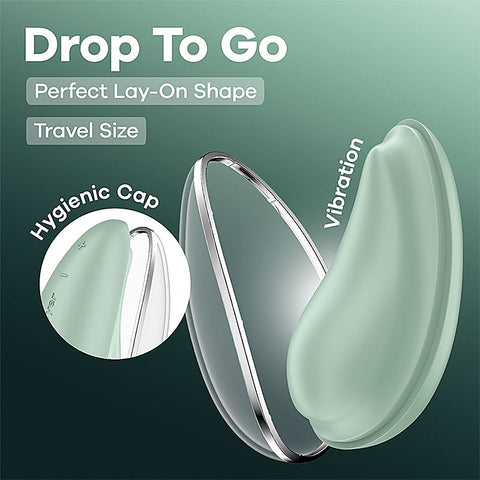 Drop To Go USB Rechargeable Clitoral Stimulator by Satisfyer