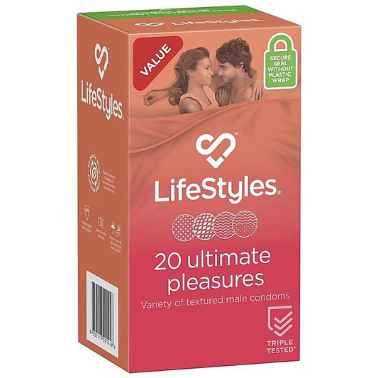 LifeStyles ULTIMATE Pleasures Condoms by Ansell