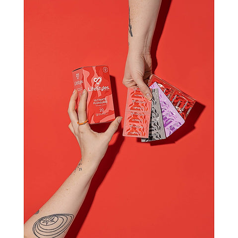 LifeStyles ULTIMATE Pleasures Condoms by Ansell