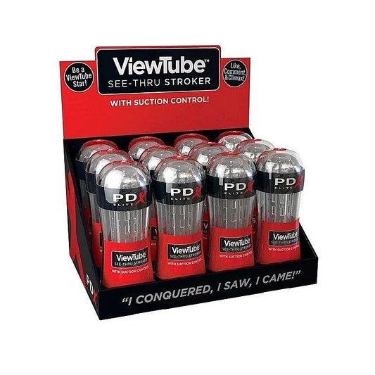 PDX Elite ViewTube See-Thru Male Stroker