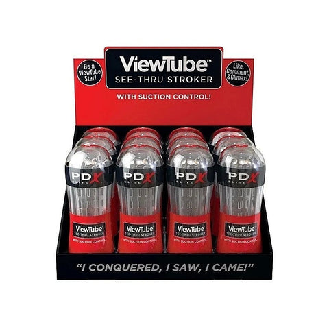 PDX Elite ViewTube See-Thru Male Stroker