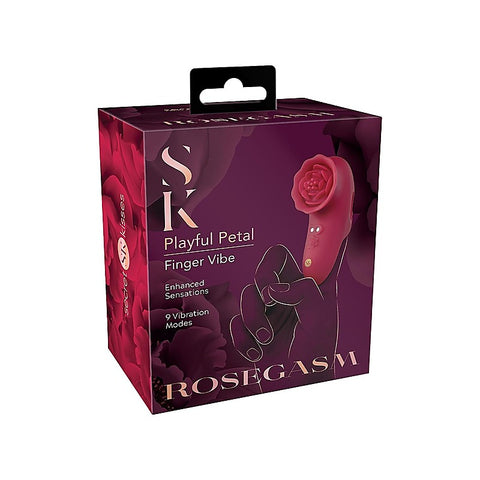 Rosegasm Playful Petal Finger Stimulator by Xgen