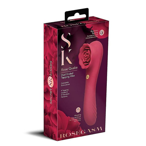 Rose Quake Tapping Vibrator by Xgen Products