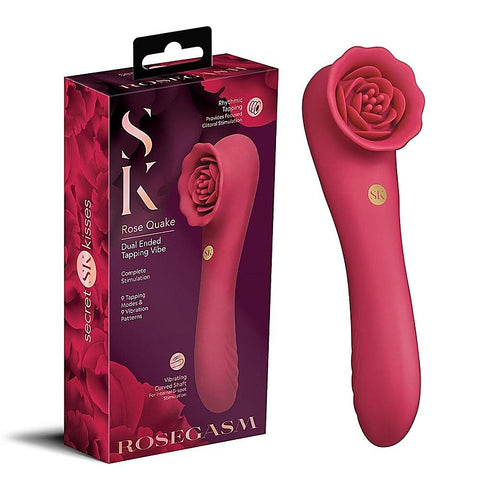 Rose Quake Tapping Vibrator by Xgen Products