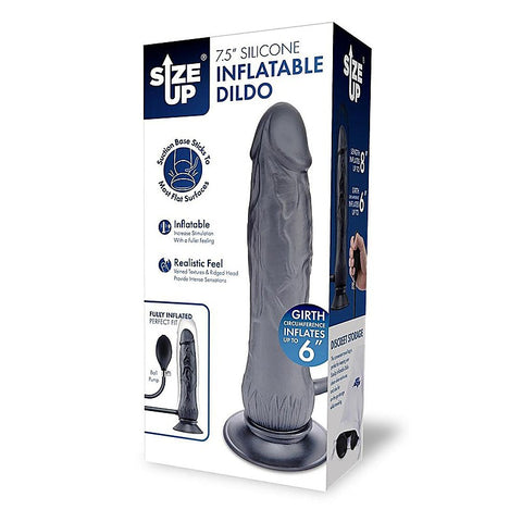 Size Up Realistic Inflatable Dildo with Balls by Xgen