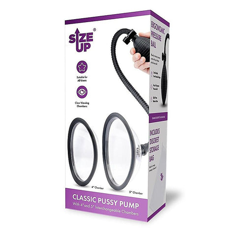 Size Up Classic Pussy Pump with 2 Chambers by Xgen