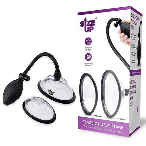 Size Up Classic Pussy Pump with 2 Chambers by Xgen