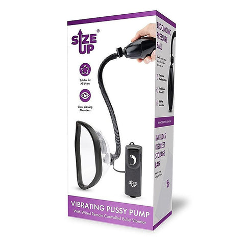 Size Up Women's Vibrating Vagina Pump by Xgen Products