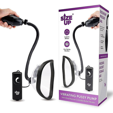 Size Up Women's Vibrating Vagina Pump by Xgen Products