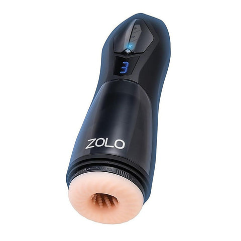 Zolo Lift Off Vibrating and Thrusting Auto Stroker
