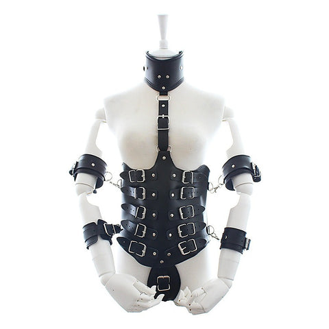 Ultimate Lockdown Leather Cincher by BDStyle