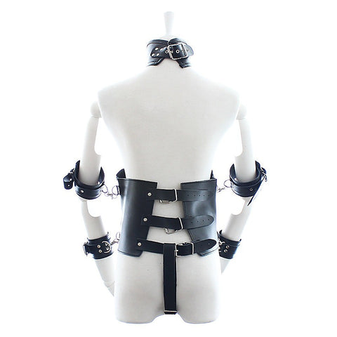 Ultimate Lockdown Leather Cincher by BDStyle