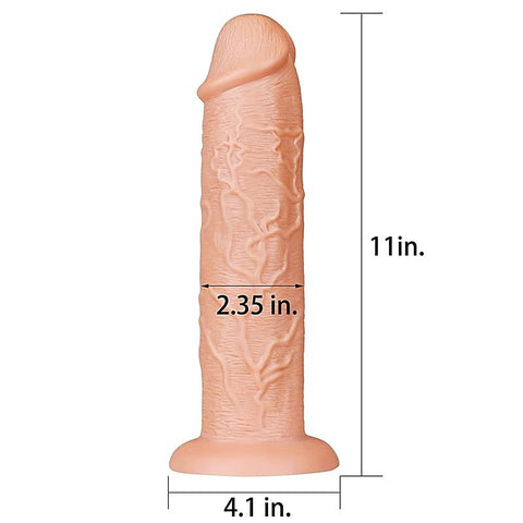 King Size High Quality 11 Inch Realistic Dildo by Lovetoy