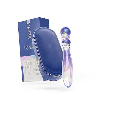 Cecii Elegant Borosilicate Glass Dildo by Biird