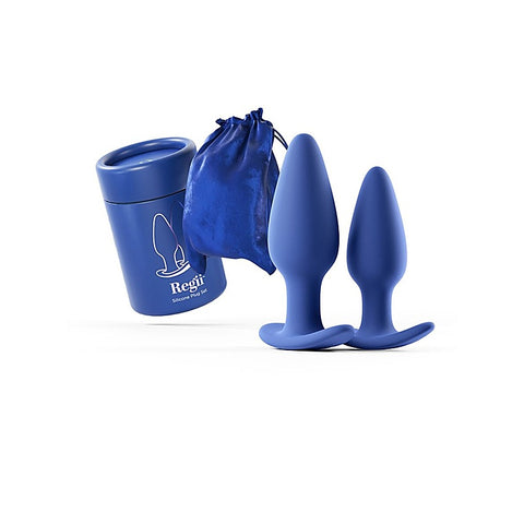 Regii Set of 2 Silicone Anal Plugs by Biird