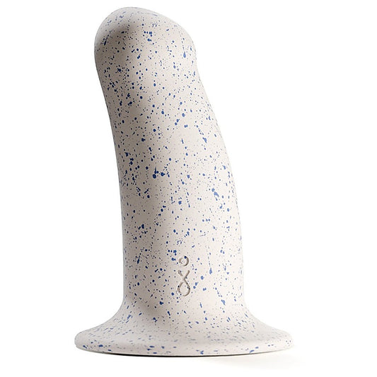 Boo Suction Cup Base Thick Silicone Dildo by Biird