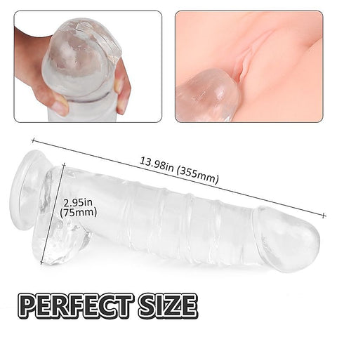 Denny Real Feel Dong With Balls XXL by S-Hande