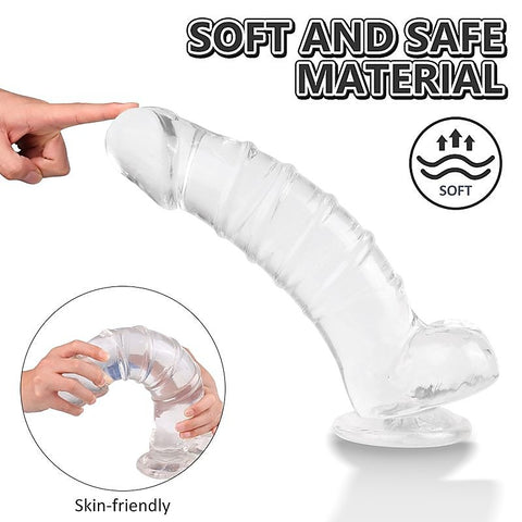 Denny Real Feel Dong With Balls XXL by S-Hande