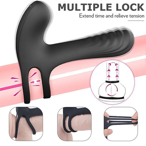 Frank Remote Control Vibrating Penis Shaft by S-Hande