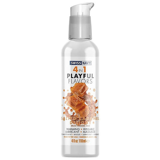 Swiss Navy Playful 4 In 1 Salted Caramel Delight