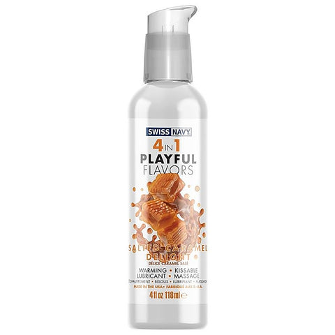Swiss Navy Playful 4 In 1 Salted Caramel Delight