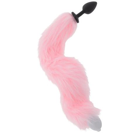 Unicorn Tail and Butt Plug With LED Lights by Scala