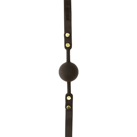 Super Soft Vegan PU Leather Ball Gag by Scala