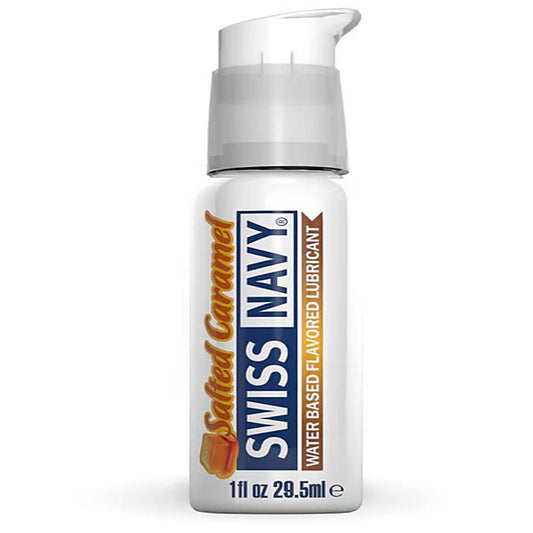 Salted Caramel Water Based Flavored Lubricant by Swiss Navy