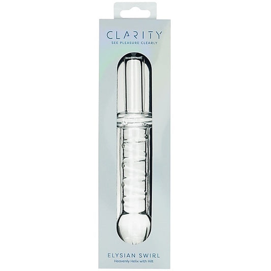 Elysian Swirl Handblown Glass Dildo by Creative Conceptions