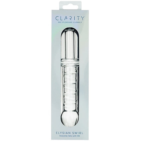 Elysian Swirl Handblown Glass Dildo by Creative Conceptions