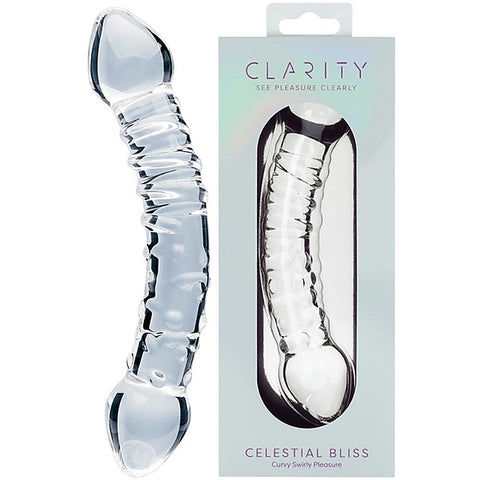Celestial Bliss Double Ended Glass Dildo
