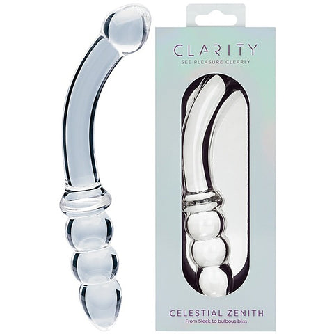 Dual Ender Celestial Zenith Glass Dildo