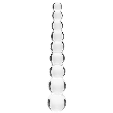 Elysian Pearls G-Spot Glass Dildo by Creative Conceptions
