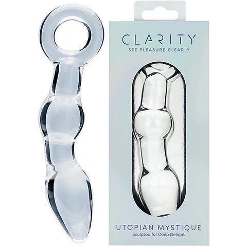 Utopian Mystique Glass Anal Dildo by Creative Conceptions