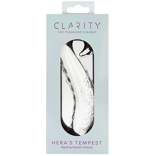 Hera's Tempest 5.5 Inch Glass Dildo by Creative Conceptions