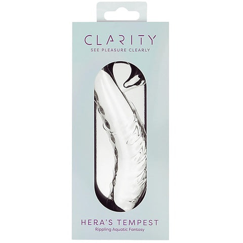 Hera's Tempest 5.5 Inch Glass Dildo by Creative Conceptions