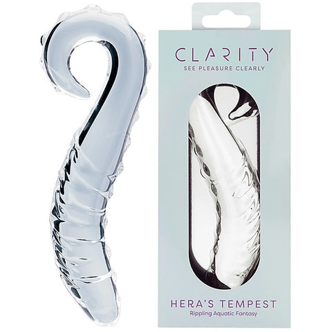 Hera's Tempest 5.5 Inch Glass Dildo by Creative Conceptions