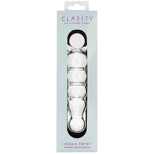 Hera's Tryst 4.9 Inch Glass Dildo by Creative Conceptions