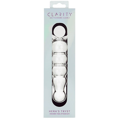 Hera's Tryst 4.9 Inch Glass Dildo by Creative Conceptions