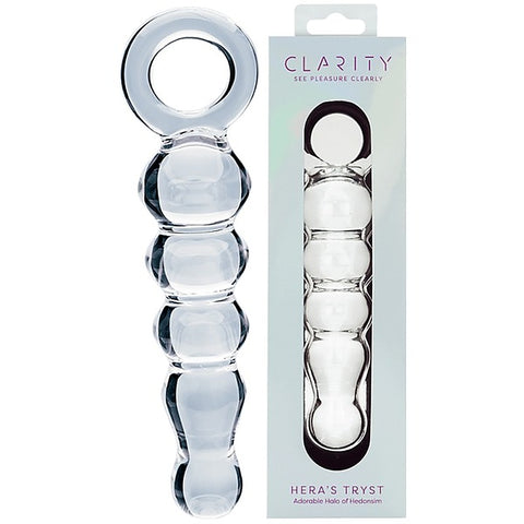 Hera's Tryst 4.9 Inch Glass Dildo by Creative Conceptions