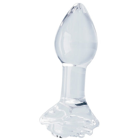 Utopian Bloom Glass Butt Plug by Creative Conceptions