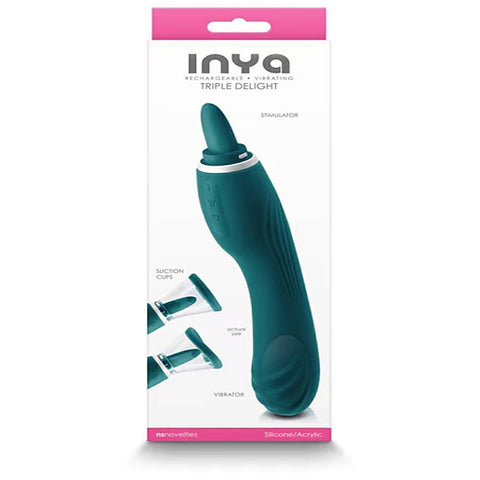 INYA Triple Delight Clitoral Vibrator by NS Novelties