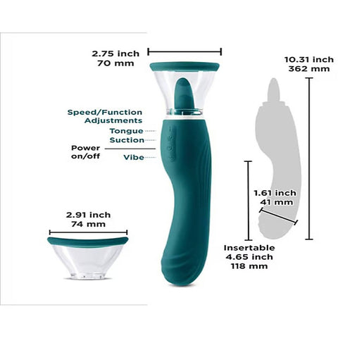 INYA Triple Delight Clitoral Vibrator by NS Novelties